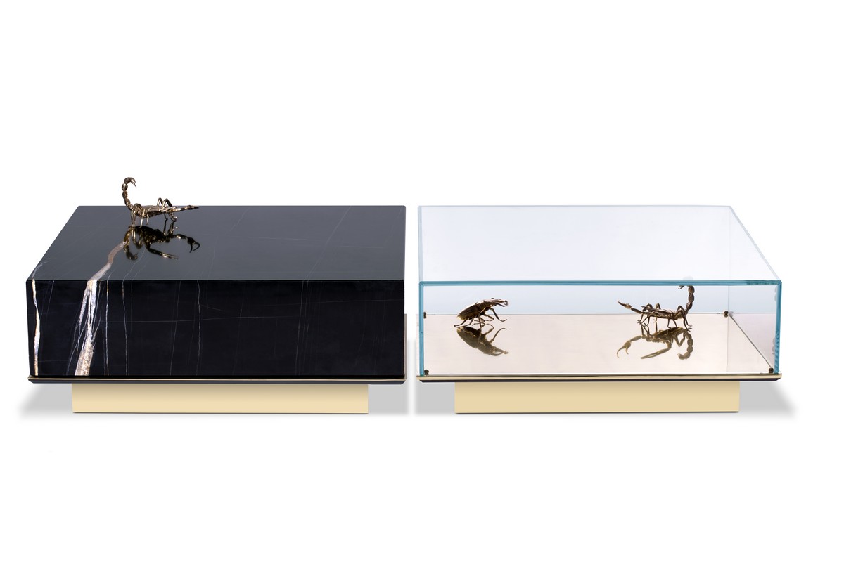 The Dramatic Metamorphosis Center Table and Its Golden Creatures | Have you met Boca do Lobo? An exclusive emotional experience, a state of mind, a paradigm of the unknown. #interiordesign #exclusivefurniture #luxurybrands #luxuriousdesigns #homedecor