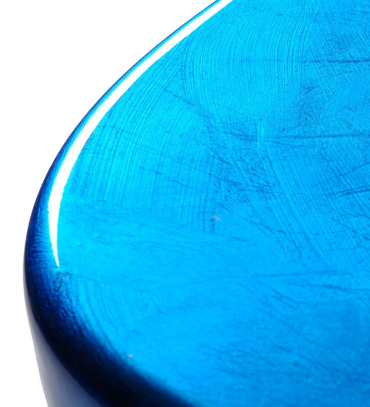 Ottoman Side Table: Shades Of Blue In A Simple Yet Luxurious Piece